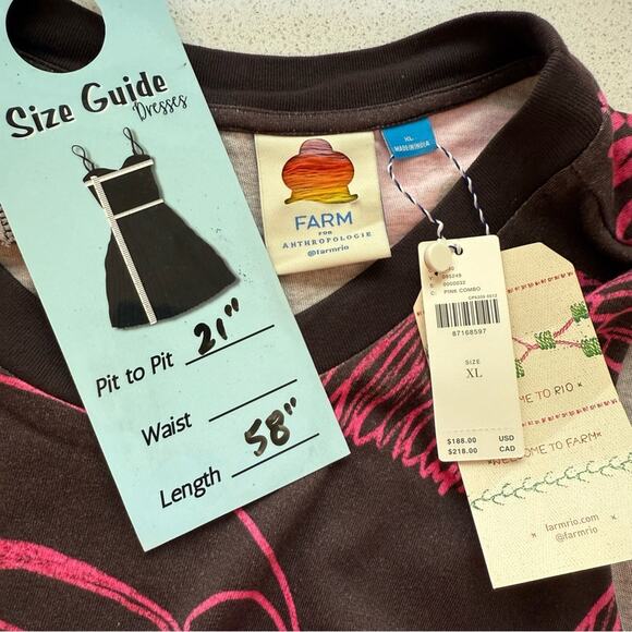 Farm Rio Tiered Graphic Dress - Picture 6 of 7